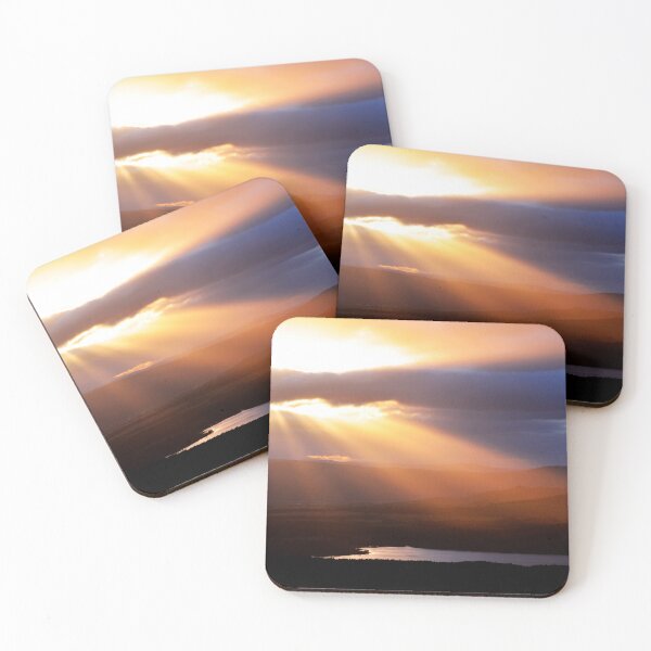 Item preview, Sunbeams through clouds Cairngorms Scotland designed and sold by emergentdesigns.