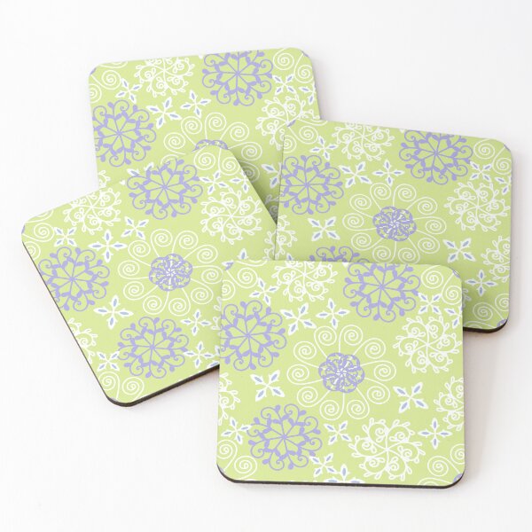 Item preview, Green Swirl Motifs designed and sold by Farissa Designs.