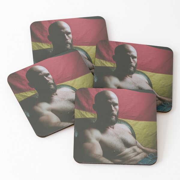 Item preview, Sexy Muscular German Man Portrait #34 designed and sold by Atlas Kai.