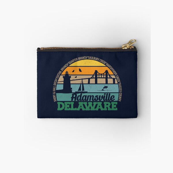 Item preview, Adamsville Delaware Retro Sunset Local Pride Logo  designed and sold by CRHPOD20.