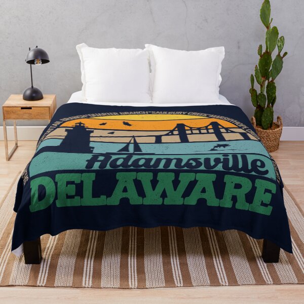 Item preview, Adamsville Delaware Retro Sunset Local Pride Logo  designed and sold by CRHPOD20.