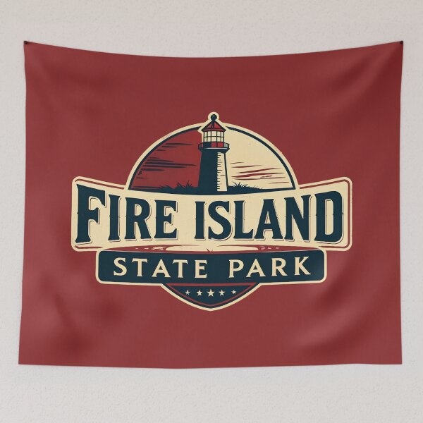 Item preview, Fire Island State Park - New York State  designed and sold by GoodOldVintage.