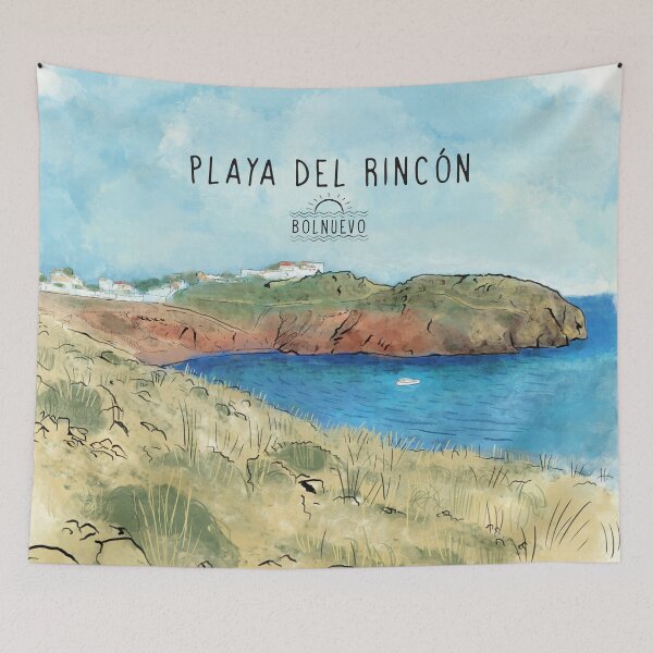 Item preview, Rincon Beach designed and sold by mzrn-souvenirs.