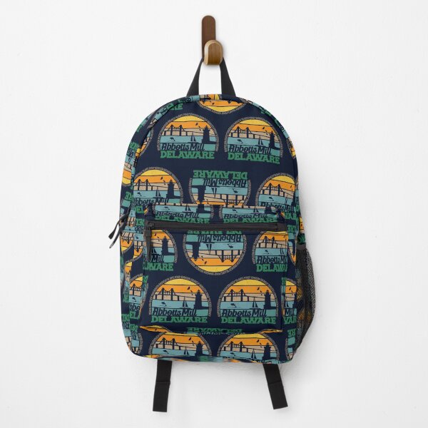 Item preview, Abbotts Mill Delaware Retro Sunset Local Pride Logo  designed and sold by CRHPOD20.