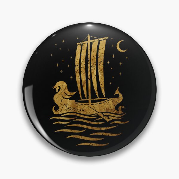 Item preview, Phoenician Boats - Vintage Gold designed and sold by mzrn-souvenirs.