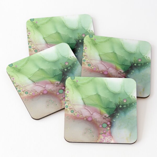 Item preview, Pollinate the Science | Alcohol Ink Painting | Barbie Rebranded BS Abstracts designed and sold by Barbie Rebranded.