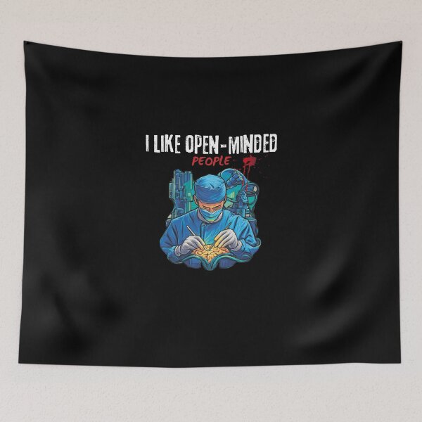 Item preview, I Like Open Minded People Funny Gift Idea For Neurosurgeon designed and sold by MarlenArt.