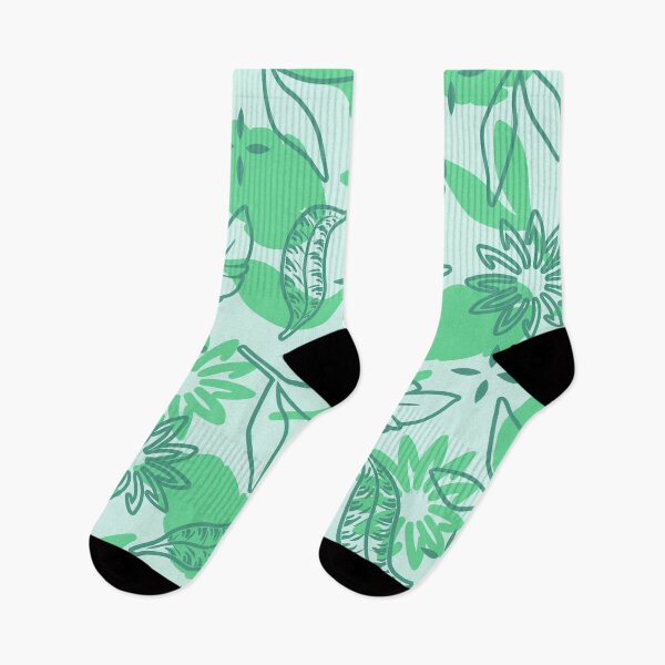 Item preview, Lime Green Leaf Print Seamless Repeat designed and sold by Sharon Schwalbe.