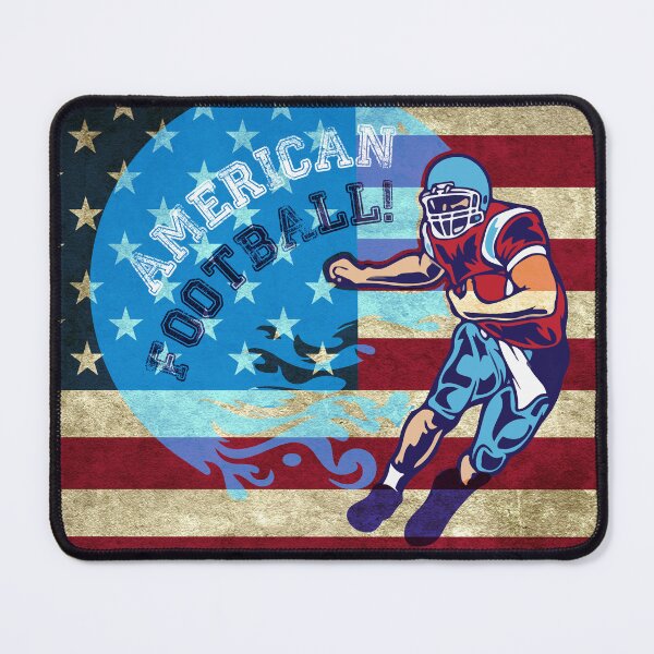 Item preview, American Football Player (American Flag) designed and sold by maniacreations.
