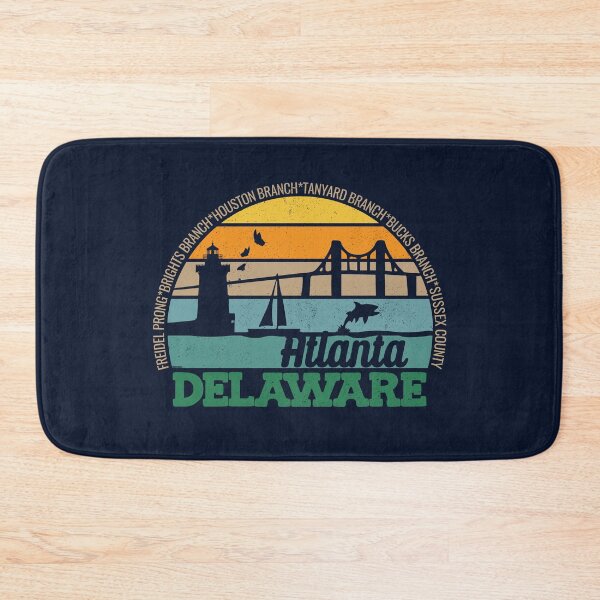 Item preview, Atlanta Delaware Retro Sunset Local Pride Logo  designed and sold by CRHPOD20.