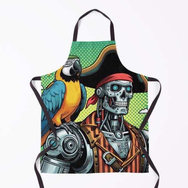 Item preview, Robot and colorful parrot designed and sold by Dogandesighn.