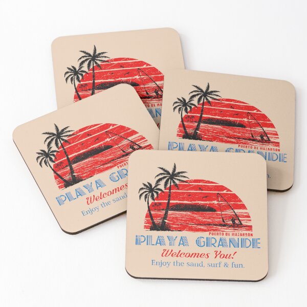 Item preview, Red Sunset Playa Grande designed and sold by mzrn-souvenirs.