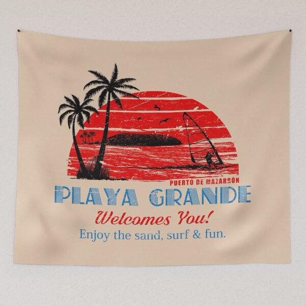 Item preview, Red Sunset Playa Grande designed and sold by mzrn-souvenirs.