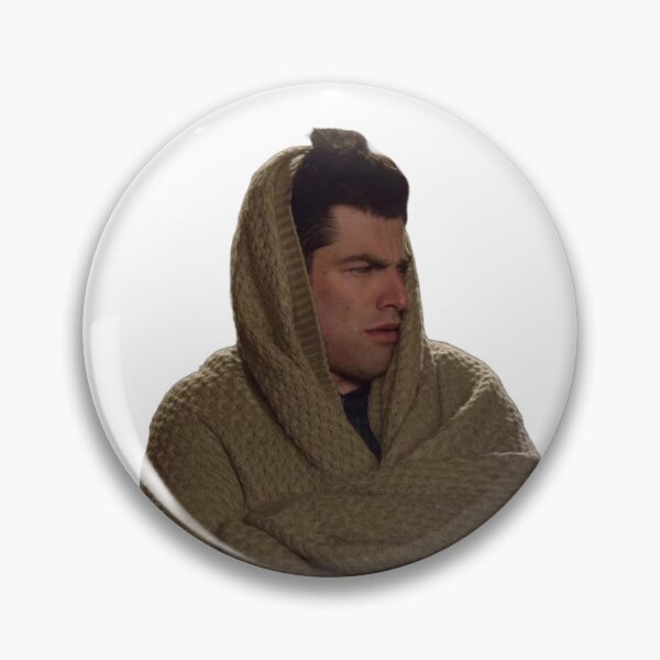 Item preview, SCHMIDT ICON - Cozy Grumpy Mood Sticker designed and sold by SPBySarah.