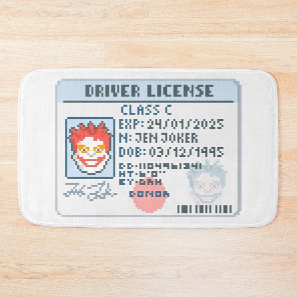 Item preview, Driver's License Joker Balatro designed and sold by Gautamaa.