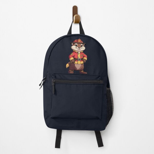 Item preview, Firefighter Otter: Tiny Hero, Big Heart (Cute Animal Art) designed and sold by jglobal360.