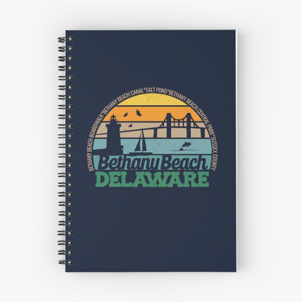 Item preview, Bethany Beach Delaware Retro Sunset Local Pride Logo  designed and sold by CRHPOD20.