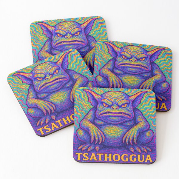 Item preview, Tsathoggua Psychedelic designed and sold by CatManDrew.