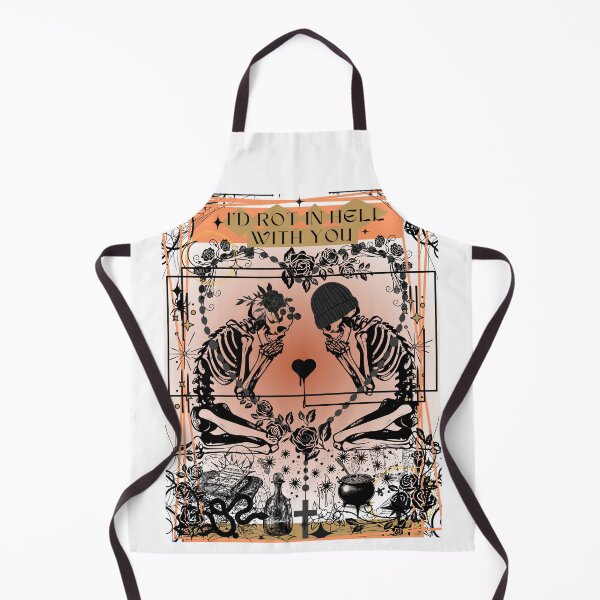 Item preview, I'd Rot in Hell With You Skeleton designed and sold by LuvGlamGraphics.