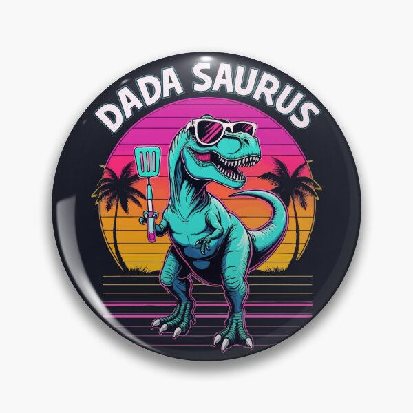 Item preview, Retro Sunset Dad Dino designed and sold by Uglyandcute.
