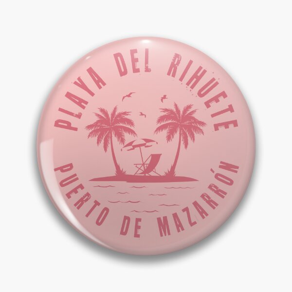 Item preview, Rihute Beach Emblem - Magenta designed and sold by mzrn-souvenirs.