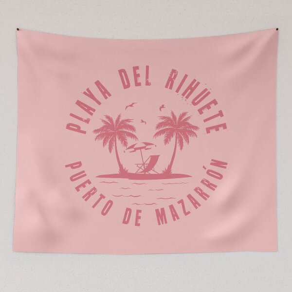 Item preview, Rihute Beach Emblem - Magenta designed and sold by mzrn-souvenirs.