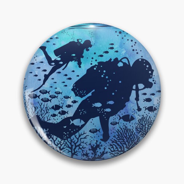 Item preview, Divers - Puerto de Mazarrón - Blue Watercolors designed and sold by mzrn-souvenirs.