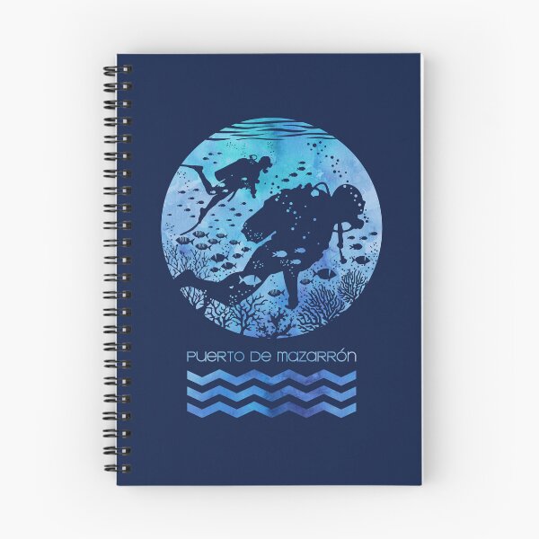 Item preview, Divers - Puerto de Mazarrón - Blue Watercolors designed and sold by mzrn-souvenirs.