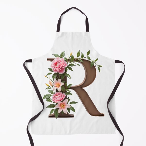 Item preview, Floral Monogram Letter R designed and sold by rustyroofco.