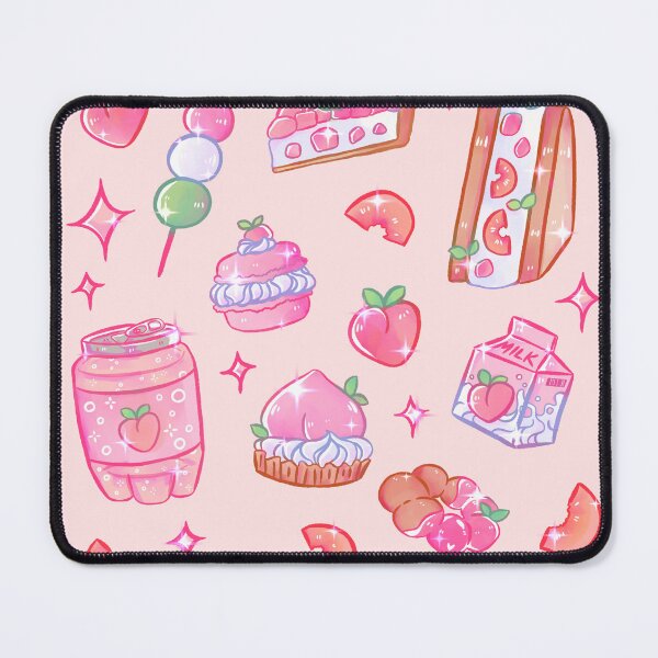 Item preview, Sparkly Pink Peach Sweets designed and sold by hot pink sunset co..