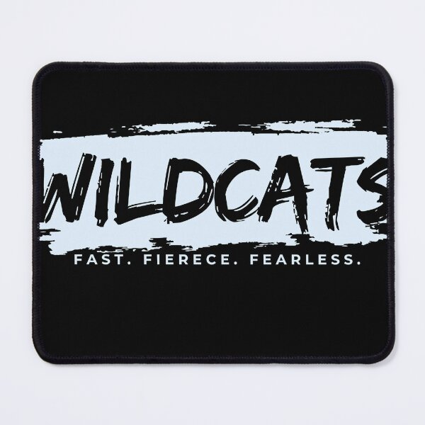 Item preview, Wildcats — Fast. Fierce. Fearless. (Light Logo) designed and sold by TallTaleTees.