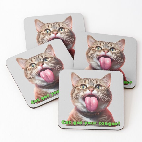 Item preview, Cat got your tongue? designed and sold by BIGPIX91011.