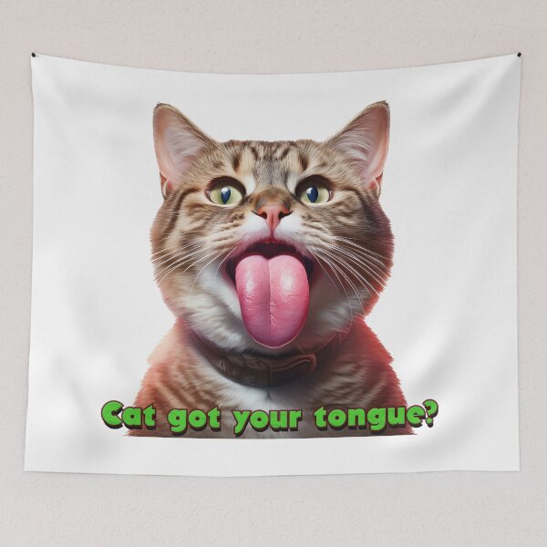 Item preview, Cat got your tongue? designed and sold by BIGPIX91011.