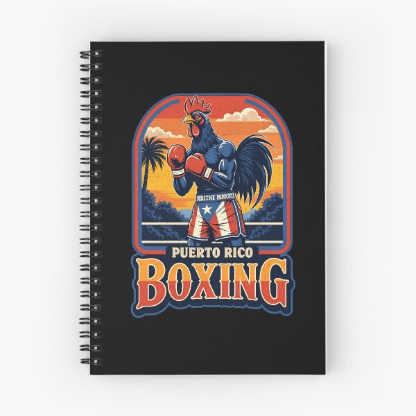 Item preview, Puerto Rico Boxing Borinquen Rooster designed and sold by Vintagenaut Co..