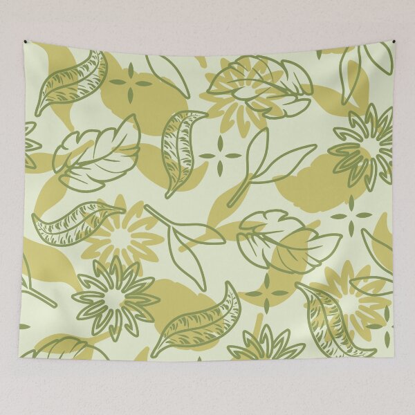 Item preview, Green Fall Leaf Print Seamless Repeat designed and sold by Sharon Schwalbe.
