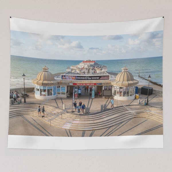Item preview, High up view of Cromer Pier on the North Norfolk Coast designed and sold by yackers1.