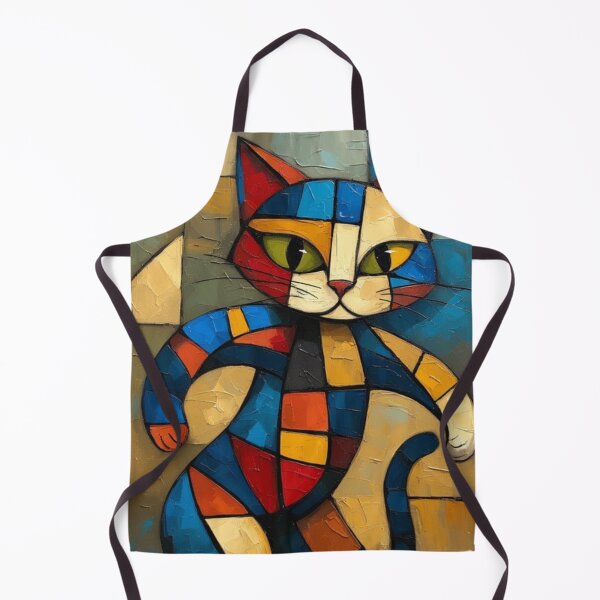 Item preview, Dancing cat in Cubist style designed and sold by EDigitalStore.