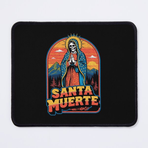 Item preview, Santa Muerte: Holy Death in a Retro Design designed and sold by Vintagenaut Co..