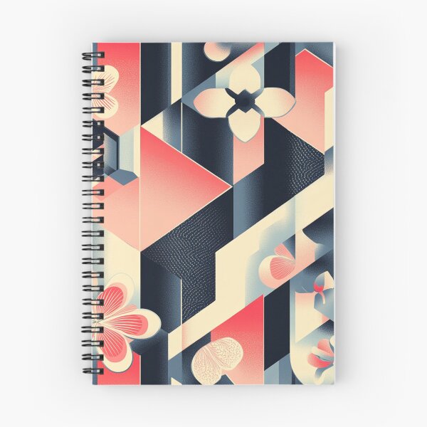 Item preview, Geometric Blossom – Modern Floral Abstract Art designed and sold by MiNa323.