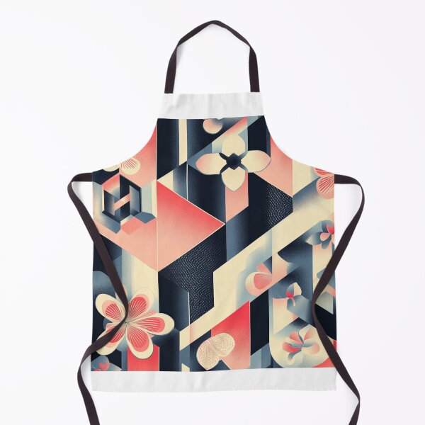 Item preview, Geometric Blossom – Modern Floral Abstract Art designed and sold by MiNa323.