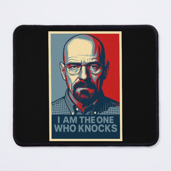 Item preview, Heisenberg – I Am The One Who Knocks Pop Art Poster designed and sold by Enea Kelo.