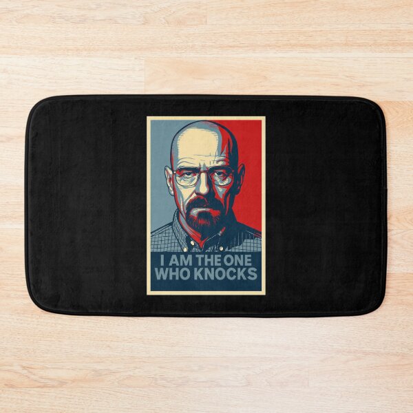 Item preview, Heisenberg – I Am The One Who Knocks Pop Art Poster designed and sold by Enea Kelo.