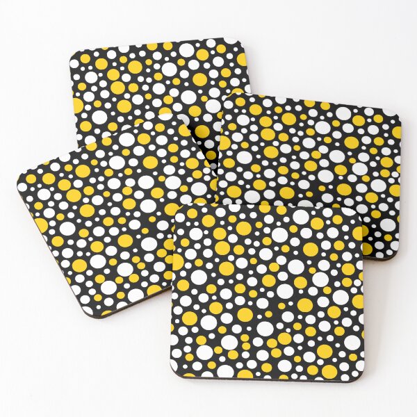 Item preview, Black & Yellow Dots designed and sold by SimplyJamee.