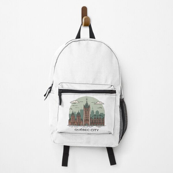 Item preview, Québec City Skyline – Minimalist Earthy Travel Souvenir Design designed and sold by Paper Drip.