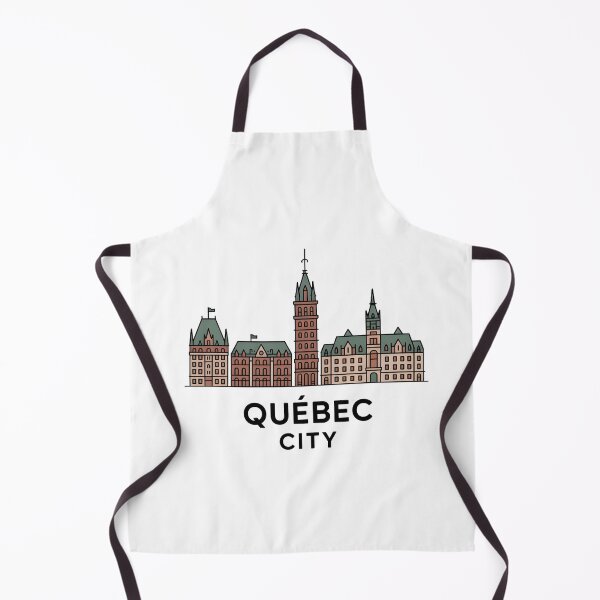 Item preview, Québec City Skyline – Minimalist Earthy Travel Souvenir Design designed and sold by Paper Drip.