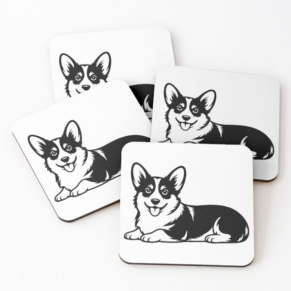 Item preview, Welsh Corgi Laying Down designed and sold by theartfulaspie.