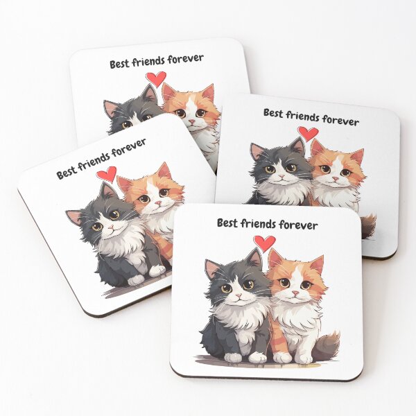 Item preview, Best Friends Forever. Funny Gifts For People Who Love Cats. designed and sold by Dinasshop.