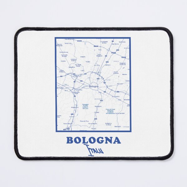 Item preview, Bologna City Map – Minimalist Blue Poster designed and sold by Enea Kelo.