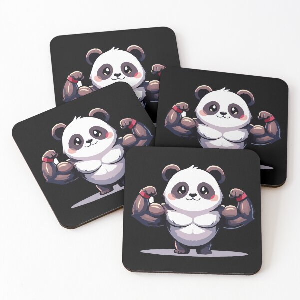 Item preview,  Bodybuilding bicep Panda designed and sold by LaughLine Design.