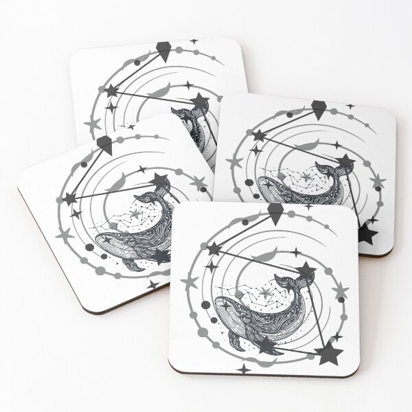 Item preview, Celestial Whale and Cosmic Whirlpool designed and sold by TheMysticNook.